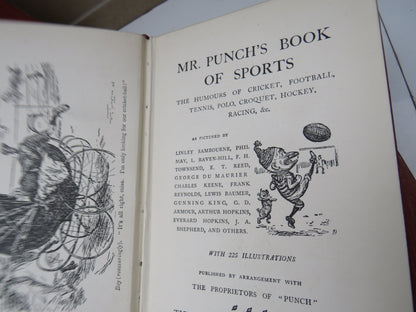 Punch Library Of Humour 6 Volumes Inc Punch At The Seaside, In Wig & Gown, Book of Sports, Scottish  book image 9
