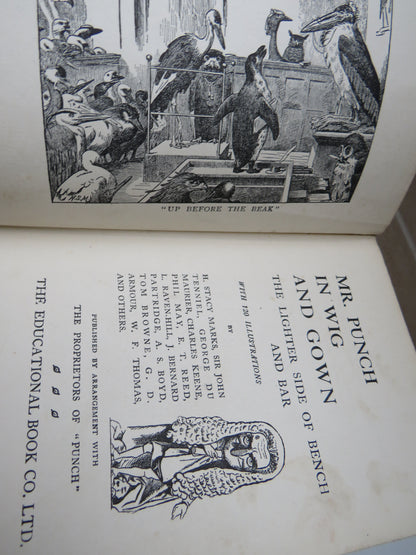 Punch Library Of Humour 6 Volumes Inc Punch At The Seaside, In Wig & Gown, Book of Sports, Scottish  book image 10