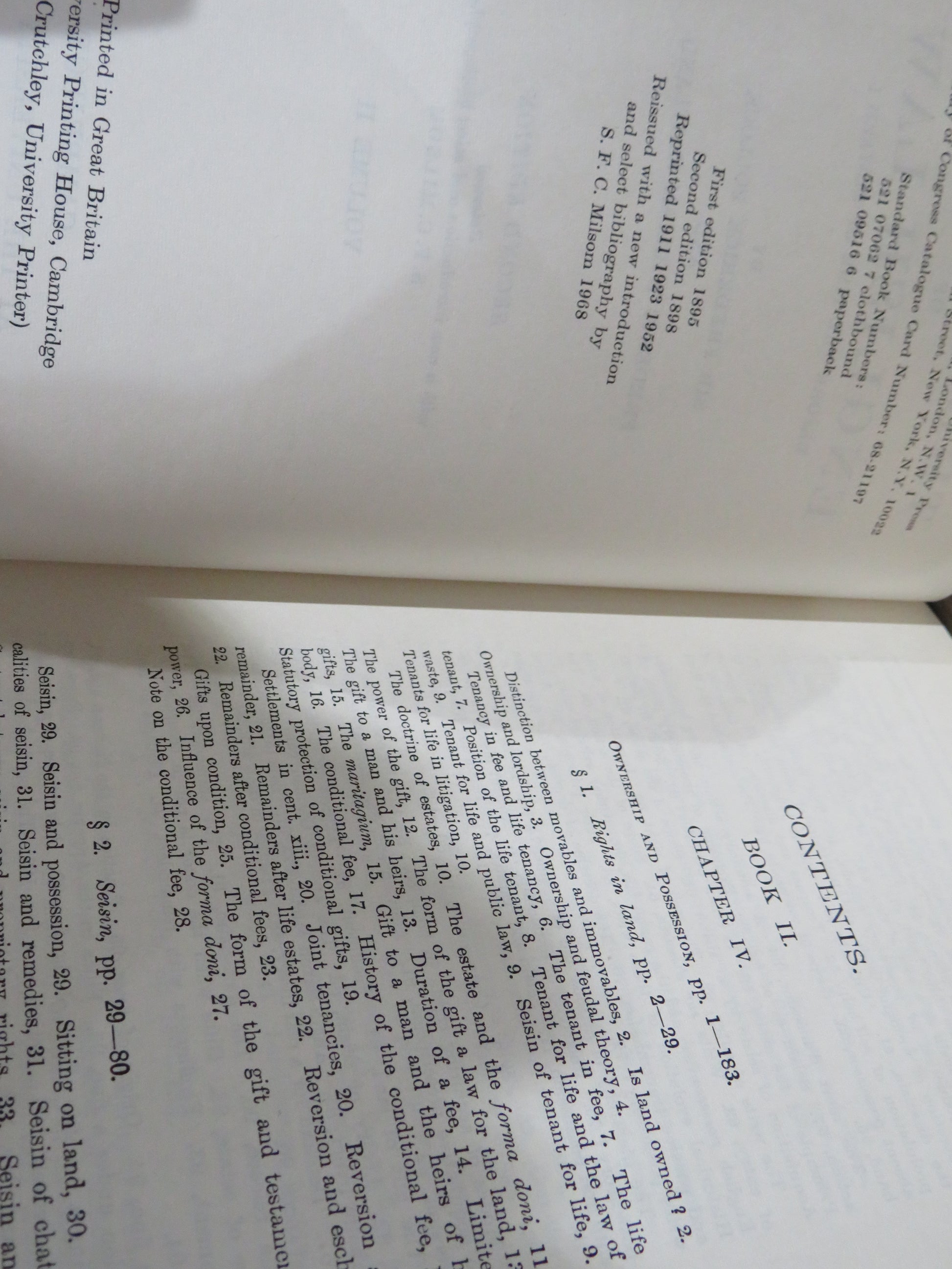 Vintage Book of 'the history of english law before the time of edward i by sir frederick pollock and frederic william maitlan