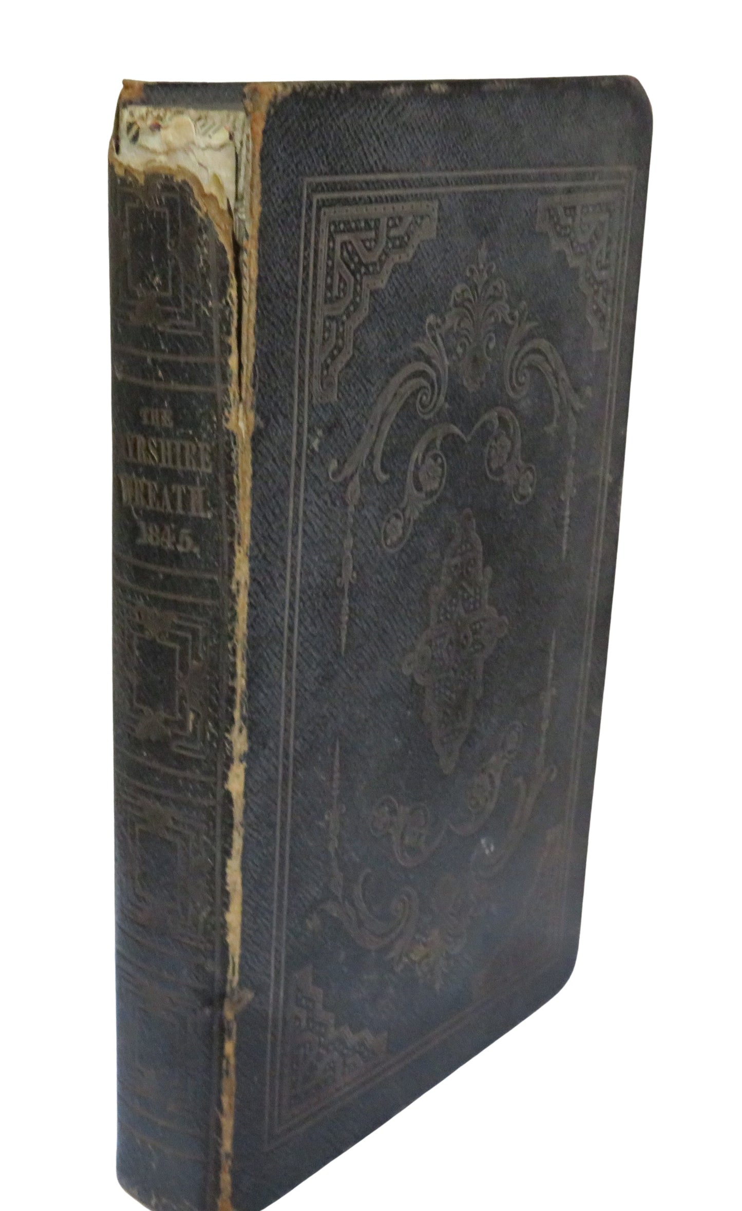 Front cover of 'the ayrshire wreath mdcccxlv a collection of original pieces in prose and verse 1844'