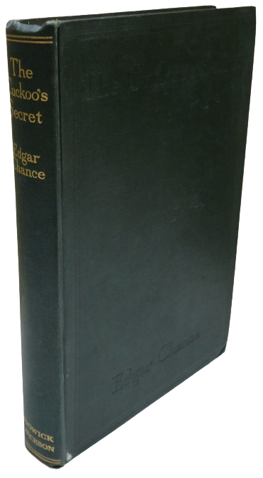 The Cuckoo's Secret By Edgar Chance 1922 book front cover