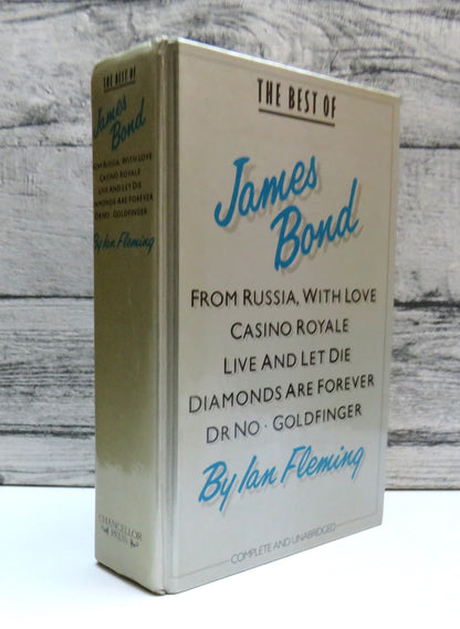 The Best of James Bond By Ian Fleming 1985 From Russia With Love, Casino Royale, Live and Let Die, Diamonds Are Forever, Dr No, Goldfinger