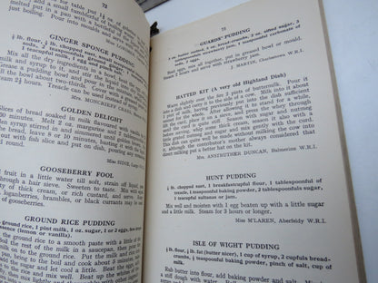 The Scottish Women's Rural Institutes Cookery Book 1938