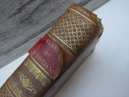 Les Vertus Du Christianisme, Ou Recueil By J.M. Gassier 1818 Antique French Book