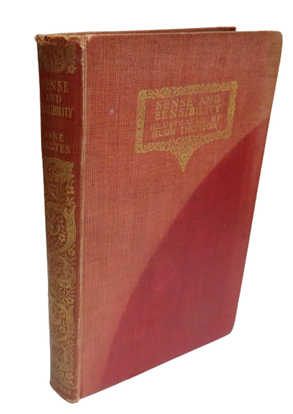 Sense & Sensibility By Jane Austen With An Intro By Austin Dobson 1909 book front cover