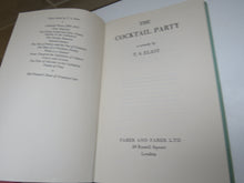 Load image into Gallery viewer, The Cocktail Party A Comedy By T.S. Eliot 1954
