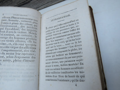 Les Vertus Du Christianisme, Ou Recueil By J.M. Gassier 1818 Antique French Book