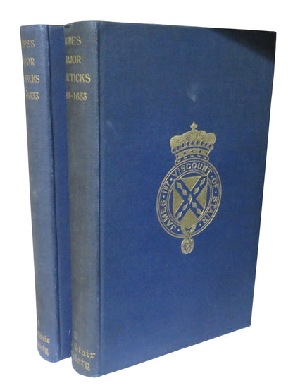 Hope's Major Practicks 1608-1633 Volume I & II The Stair Society 1937 & 1938 book front cover