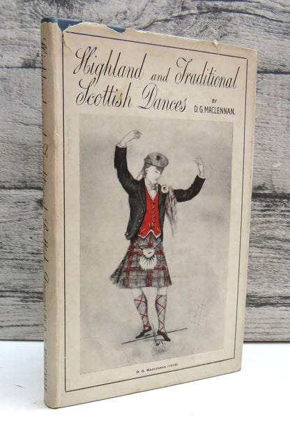 Highland and Traditional Dances By D. G. Maclennan 1950 book front cover