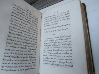 Les Vertus Du Christianisme, Ou Recueil By J.M. Gassier 1818 Antique French Book