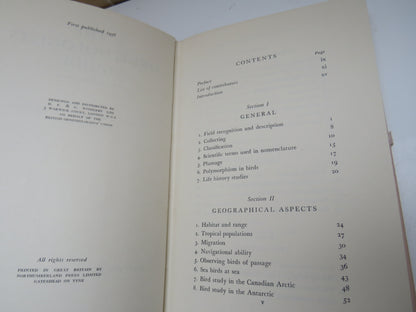 The Ornithologists Guide Especially For Overseas Edited by Major General H.P. W. Hutson book image 4
