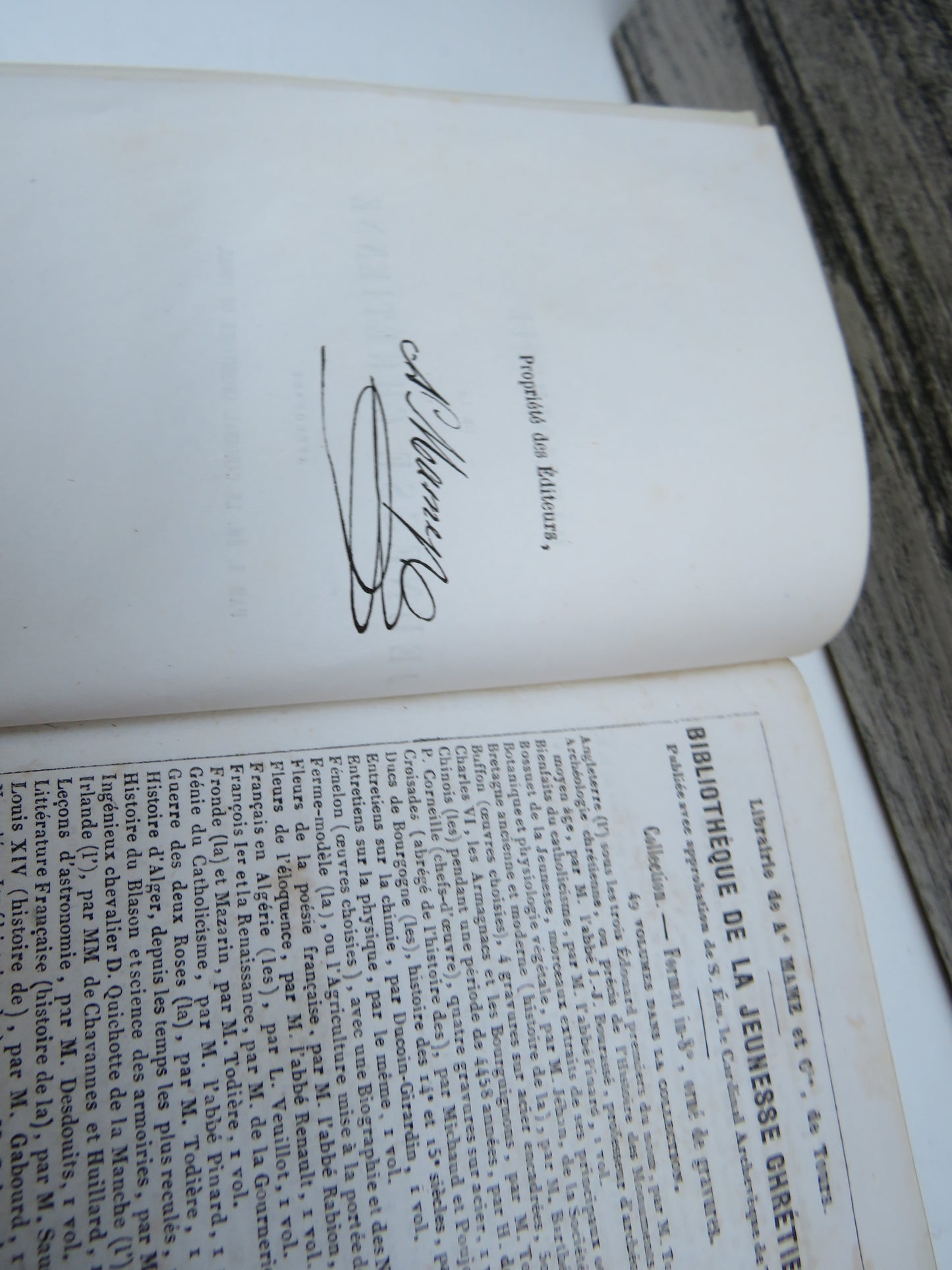 Histoire De Bossuet Eveque De Meaux By J.-J.-E. Roy 1854 Antique French Book