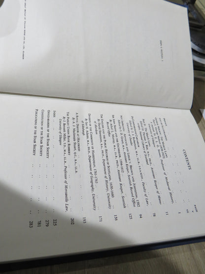 Miscellany One By Various Authors The Stair Society 1971 book image 3
