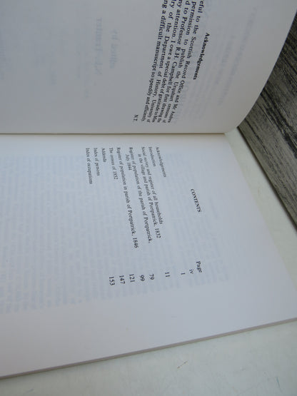 The Urquhart Censuses of Portpatrick 1832-1853 Edited By N. L. Tranter 1980 book image 4