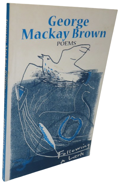 George Mackay Brown Following A Lark Poems 1996 book front cover