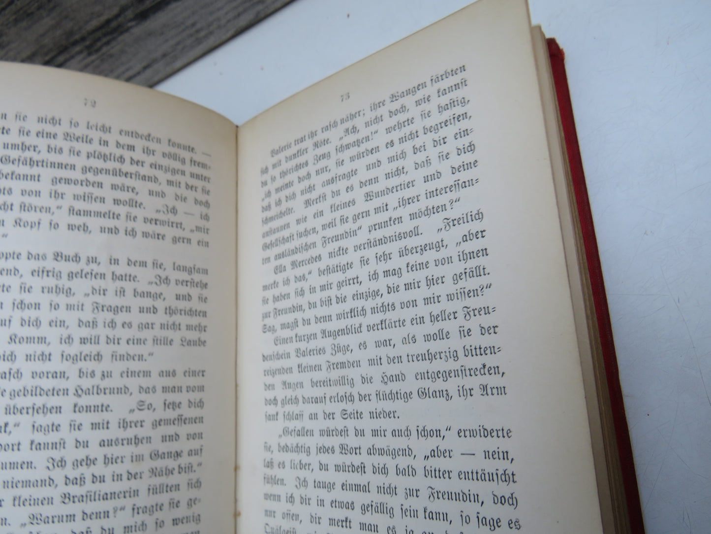 Ella Mercedes By Sophie Von Niebelschutz Antique 19thC German Book