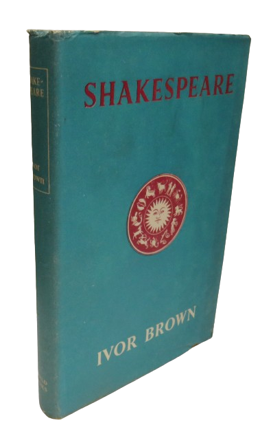 Shakespeare By Ivor Brown 1951 book front cover