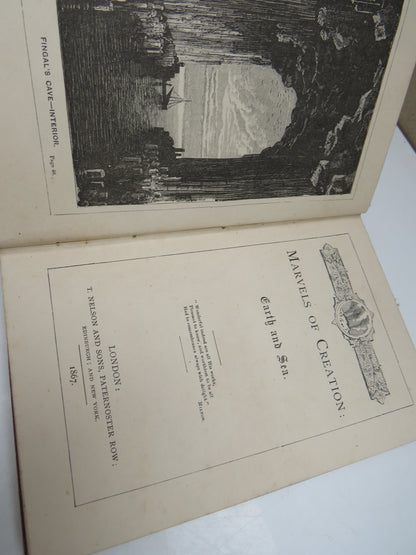 Marvels Of Creation Earth and Sea 1867 book image 4