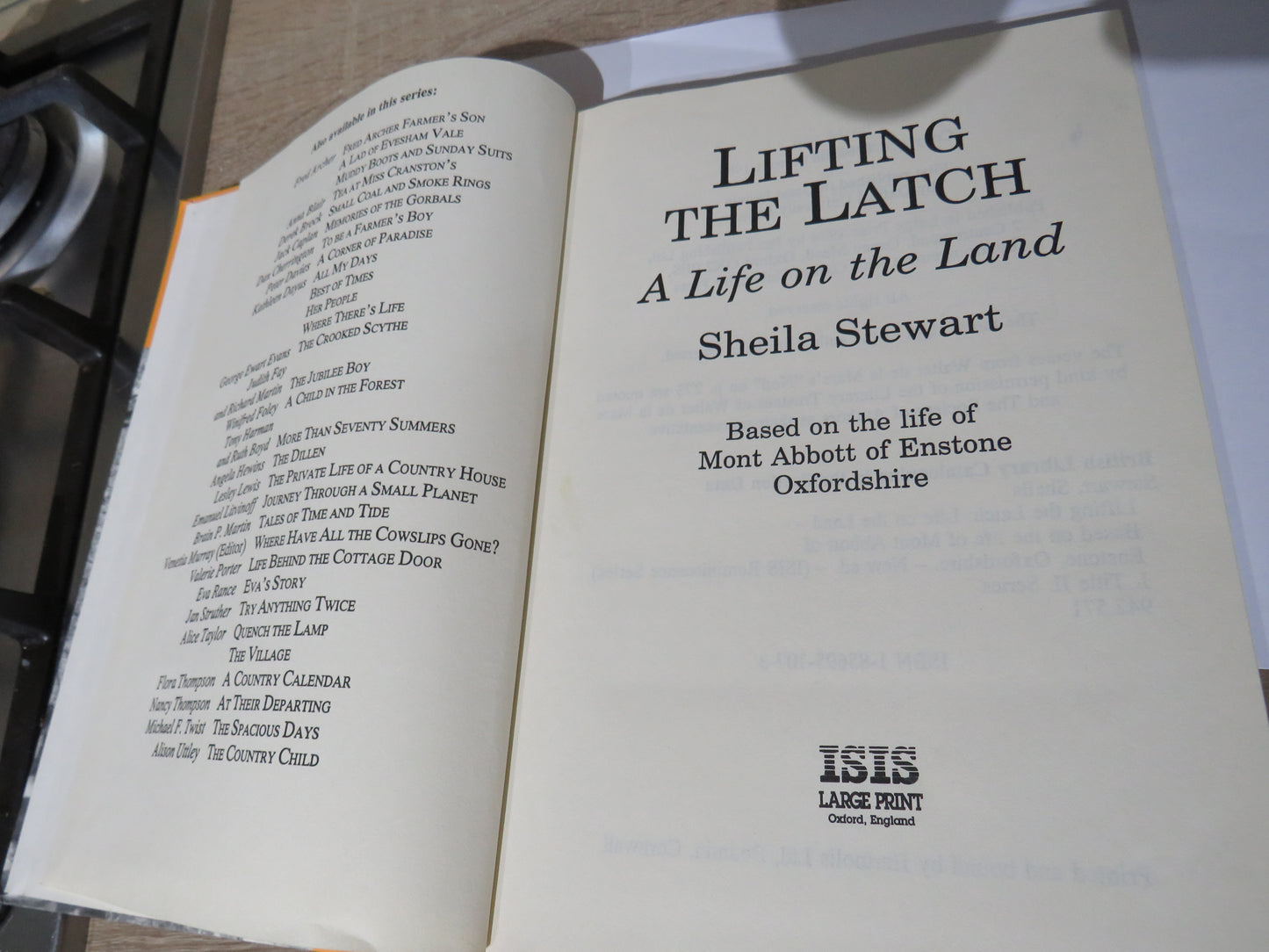Lifting The Latch A Life On The Land By Sheila Stewart 1987