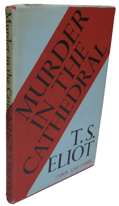 Murder In The Cathedral by T.S. Eliot 1953 book front cover