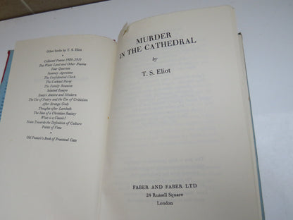 Murder In The Cathedral by T.S. Eliot 1953 book image 3