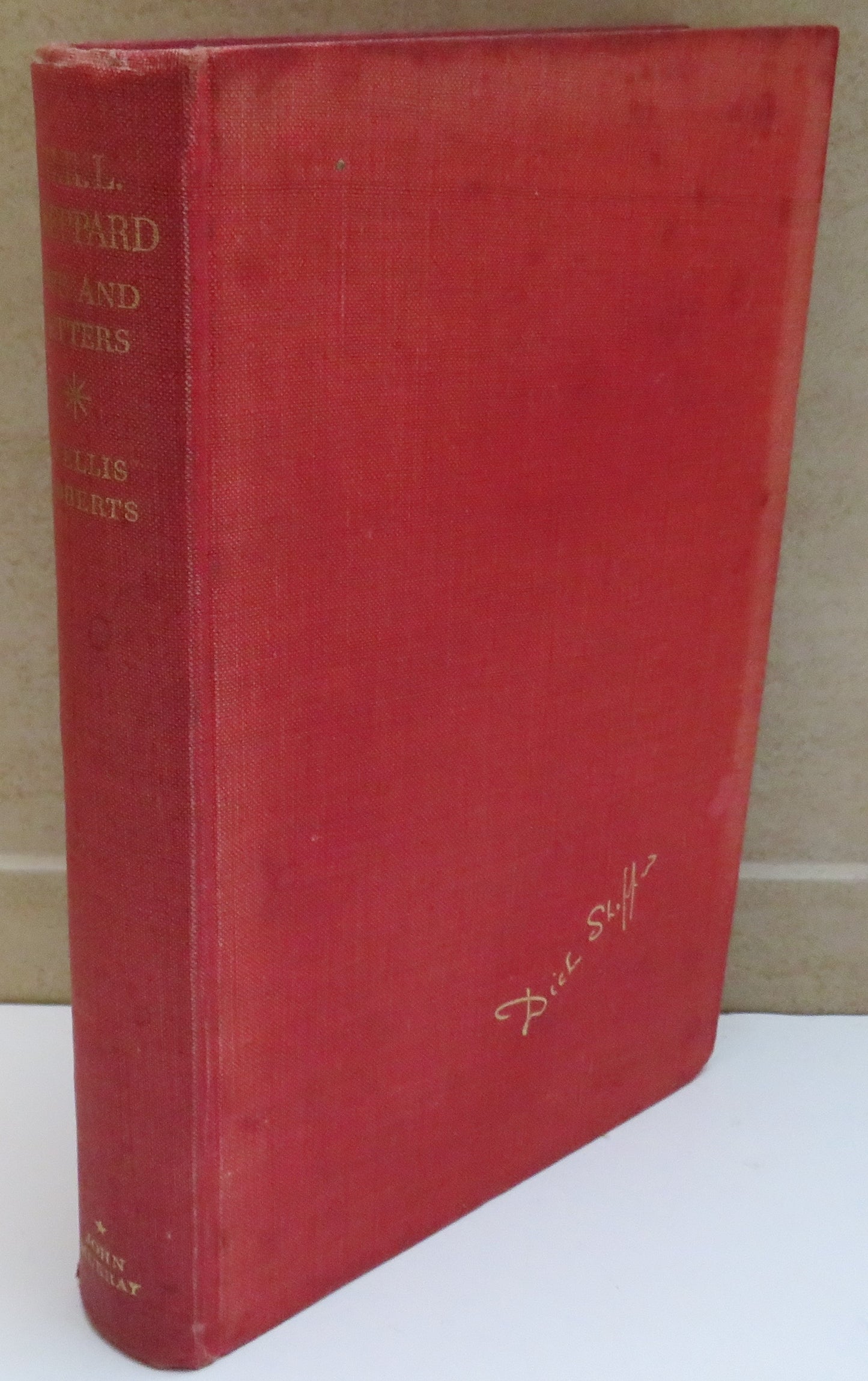 H.R.L. Sheppard Life and Letters By R. Ellis Roberts 1942