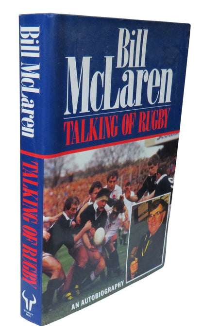 Talking of Rugby An Autobiography By Bill McLaren 1991 book front cover