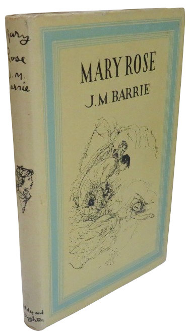 Mary Rose by J.M. Barrie 1949 book front cover