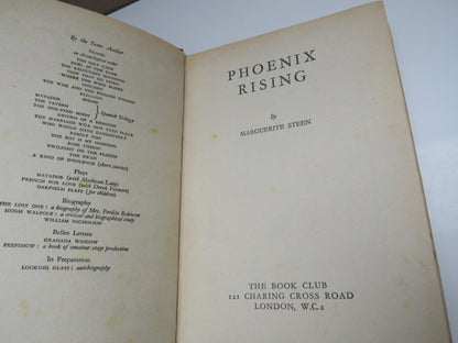 Phoenix Rising By Marguerite Steen 1953 book image 3