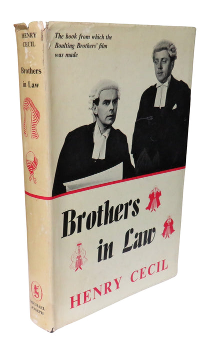 Brothers In Law By Henry Cecil 1958 book front cover