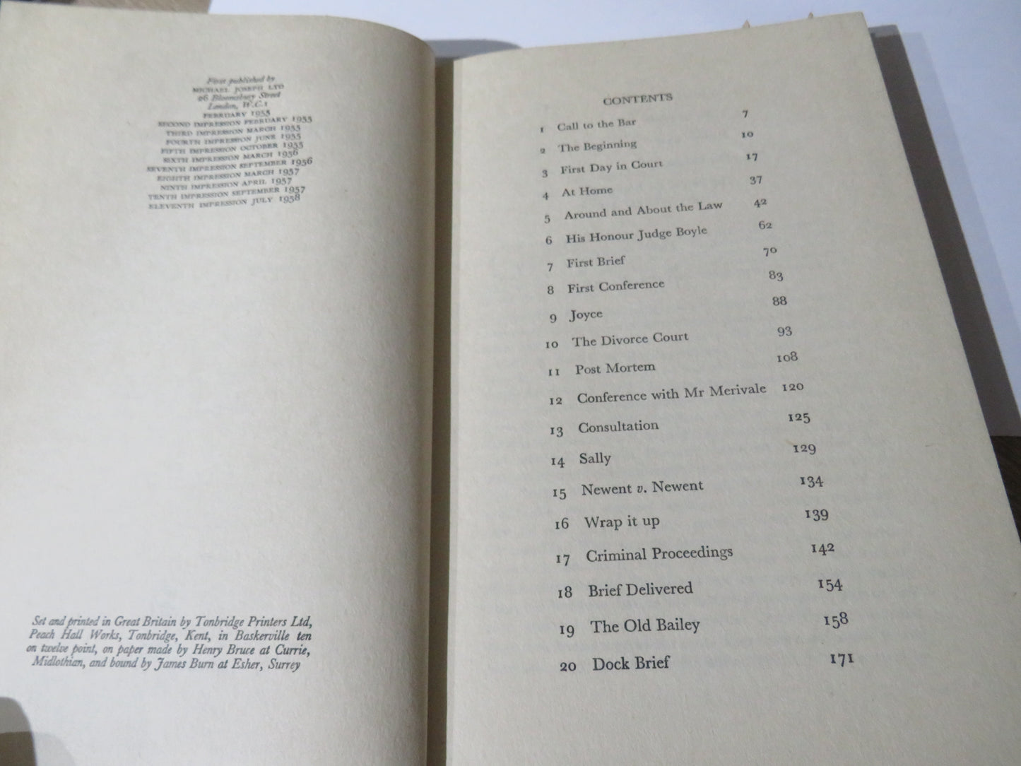 Brothers In Law By Henry Cecil 1958