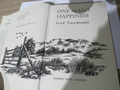 One Man's Happiness By Lord Tweedsmuir 1969 book image 2