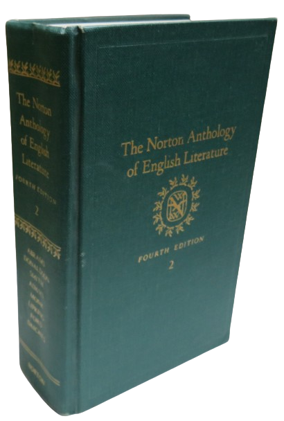 The Norton Anthology of English Literature Fourth Edition Volume 2 1979 book front cover