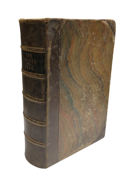 The Argosy Edited By Mrs Henry Wood Volume IX 1870 book front cover