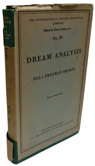 Dream Analysis A Practical Handbook For Psycho-Analysts By Ella Freeman Sharpe 1949 book front cover