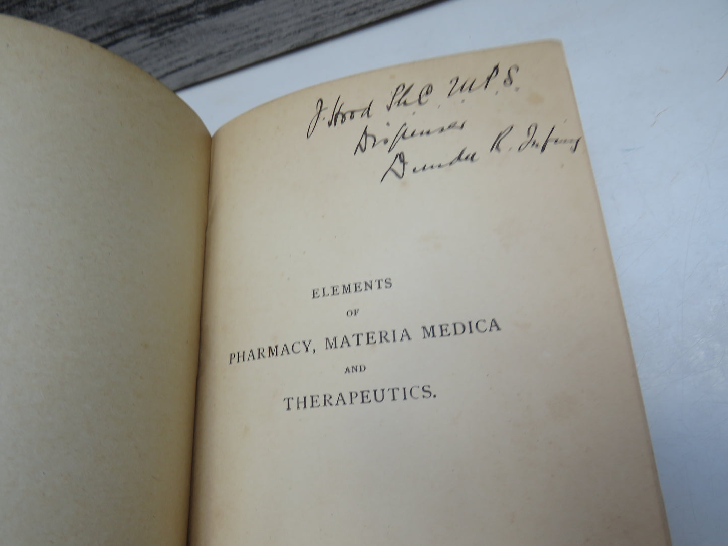 Elements of Pharmacy, Materia Medica, and Therapeutics by Sir William Whitla (Antique Medical Book, 1915)