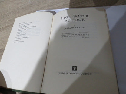 High Water At Four By Jerrard Tickell 1965 1st Edition book image 3