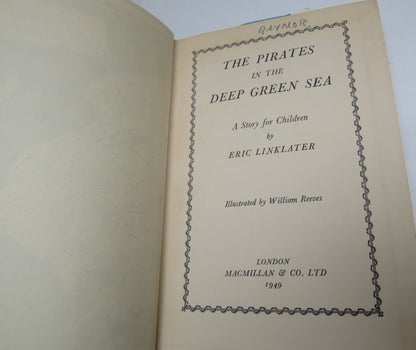 The Pirates In The Green Sea A Story For Children By Eric Linklater 1949 book image 3