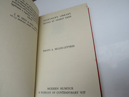 Modern Humour Chosen and Edited By Guy Pocock & M.M. Bozman 1942 book image 3