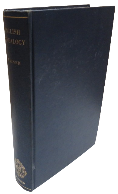 English Genealogy by Anthony Richard Wagner 1960 book front cover