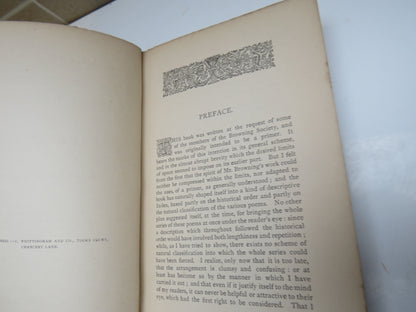 A Handbook To The Works of Robert Browning by Mrs Sutherland 1886 book image 5