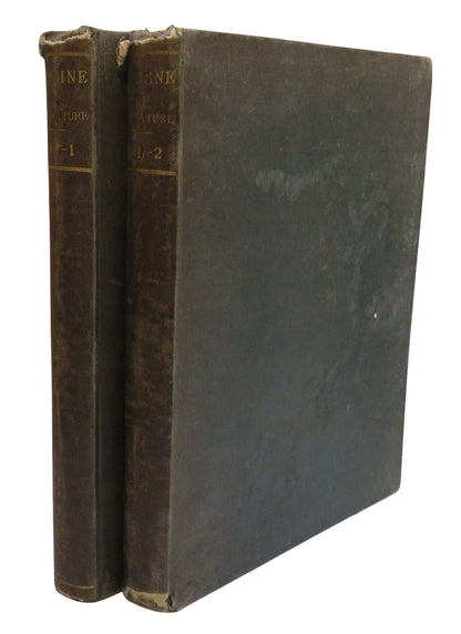 The Outline of Literature Edited By John Drinkwater Volume I & II book front cover