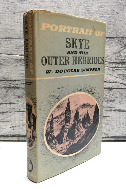 Portrait of Skye and the Outer Hebrides by W. Douglas Simpson, 1967 book front cover