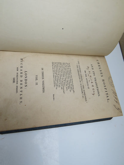 Chelsea Hospital, and Its Traditions Vol II 1838 book image 4