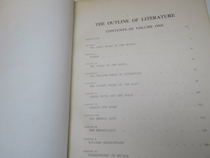 The Outline of Literature Edited By John Drinkwater Volume I & II book image 4