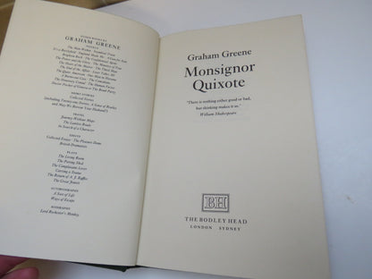 Monsignor Quixote By Graham Greene 1982 book image 2