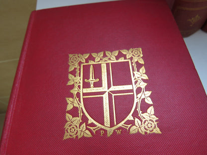 9 Volumes of The Works of William Makepeace Thackeray London Edition