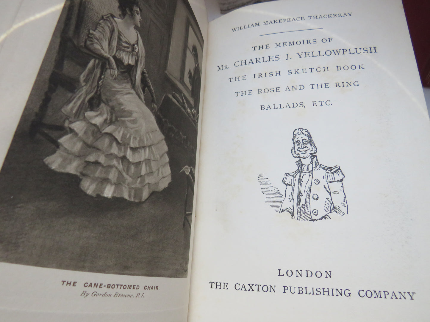 9 Volumes of The Works of William Makepeace Thackeray London Edition