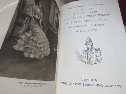 9 Volumes of The Works of William Makepeace Thackeray London Edition
