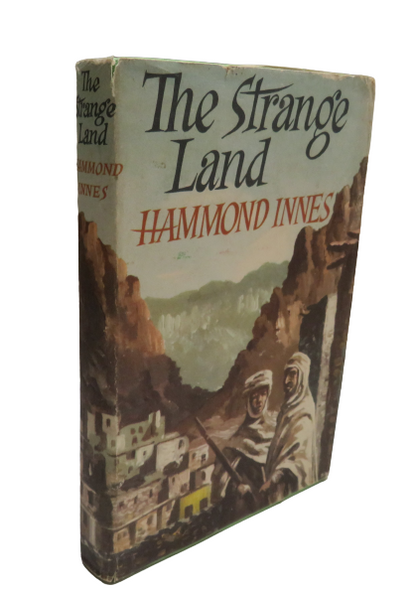 The Strange Land By Hammond Innes 1955 - Book Club Edition book front cover